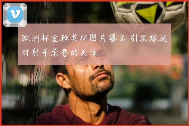 欧洲杯金靴奖杯图片曝光 引发球迷对射手荣誉的关注
